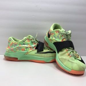 Nike KD VII 7 Lime Viper Green Black Shoes Sz 9.5